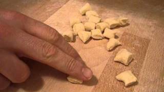 Making Pasta Pisarei GnocchiStyle Shapes [upl. by Arjun]