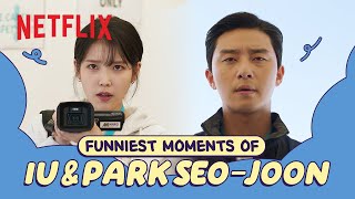 Funniest moments of Park Seojoon and IU in Dream ENG SUB [upl. by Red]