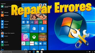 REPARAR TODOS LOS ERRORES EN WINDOWS 10 SIN FORMATEO [upl. by Nyrmak]