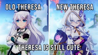 Old and New Theresa Has Similar Voice Lines JP Dub  Honkai Impact 3rd [upl. by Eelyah]