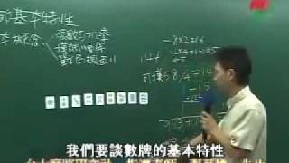 麻將技巧麻將教學橫飛麻將教室第一章第一節數牌的特性1字幕教學版 [upl. by Mena]