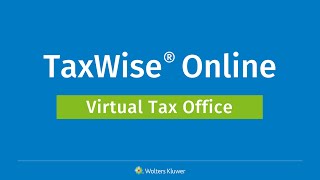 TaxWise Online Overview [upl. by Housum]