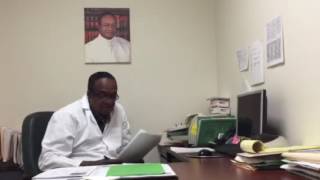 Dr Justice E Obi finds the cure for HPV [upl. by Euphemia]