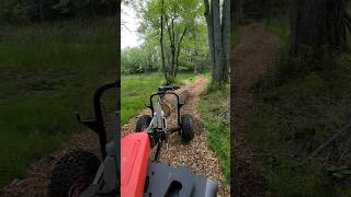 ATV Log Skidder Logging [upl. by Killian]