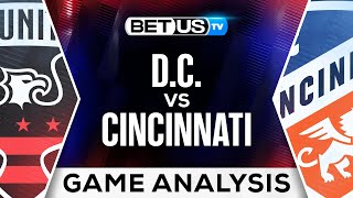 DC vs Cincinnati  MLS Expert Predictions Soccer Picks amp Best Bets [upl. by Ailedo]