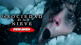 LA SOCIEDAD DE LA NIEVE Historia Real 2024  Resumen en 12 Minutos  Netflix [upl. by Chip787]