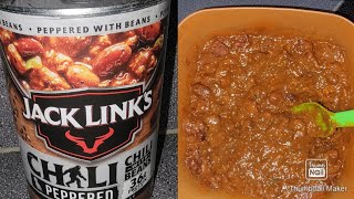 Jack Links peppered chili first impression and review [upl. by Akihsar]