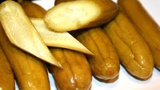 Cómo hacer PEPINOS AGRIDULCES CASEROS receta alemana 🥒 PEPINILLOS ENCURTIDOS al estilo alemán [upl. by Iatnohs]