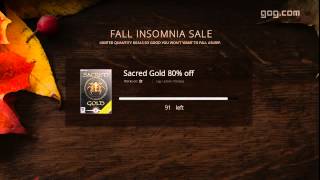 GOGcom Fall Insomnia Promo 101 games available up to 80 off ENDED [upl. by Madelon574]