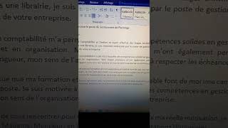 lettre de motivation pour un poste de gestionnaire de plannings exemple share lettredemotivation [upl. by Aseela876]