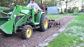 John Deere 4410 Tractor Homstead Helper [upl. by Kenway]