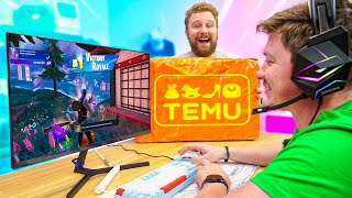 We Bought a Gaming Setup From TEMU [upl. by Yeldahc]