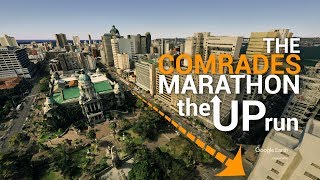 The Comrades Marathon  The Up Run Route Profile 2019 [upl. by Ellehc]