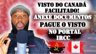 PASSO A PASSO Visto de Turista Canadá 2024  Anexação dos documentos e Pagamento [upl. by Dickey]