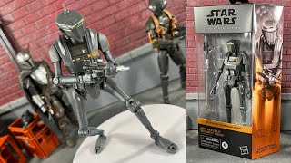 Star Wars Black Series New Republic Security Droid The Mandalorian Action Figure Review [upl. by Xer]