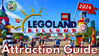 LEGOLAND Billund ATTRACTION GUIDE  2024  First amp ORIGINAL Legoland in Denmark [upl. by Marla465]