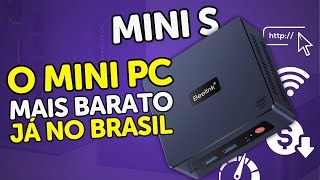 BEELINK MINI S Um Mini PC MUITO BOM JÁ NO BRASIL e SEM TAXA DE IMPORTAÇÃO [upl. by Aniral]