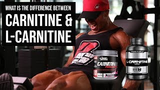 What is the difference between CARNITINE AND LCARNITINE [upl. by Klement163]