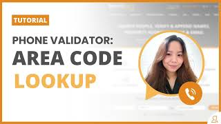 How to Use Area Code Lookup Tool  Searchbug Tutorials [upl. by Boffa188]