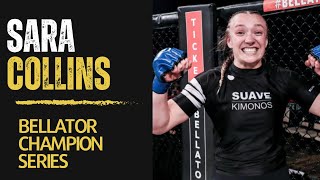 Bellator Champion Series Londons Sara Collins Interview quotIll be able to submit Leah McCourtquot [upl. by Cami]