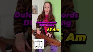 Essential dulcimer chords in DGD tuning 5 Am [upl. by Mandell]