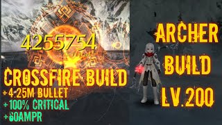 425M CF Main Bullet 60AMPR  Archer Build Lv200  Toram Online [upl. by Yerffeg]