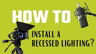 How to install a recessed lighting on your suspended ceiling  Embassy Ceiling [upl. by Tloh]