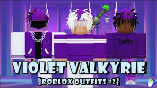 Violet Valkyrie Roblox Outfits Part 2 [upl. by Tennaj620]