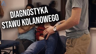 Diagnostyka stawu kolanowego  fizjoterapia [upl. by Ettelliw617]