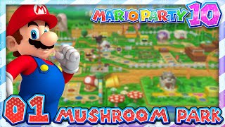 Mario Party 10 Part 01  Mushroom Park 4 Player [upl. by Devi]