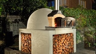 How to Build our Wood Fired Brick Pizza Oven Kit [upl. by Novek759]