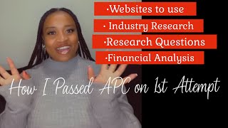 SAICA APC Board Exam Research Websites  Industry Research  Research Questions [upl. by Atul]