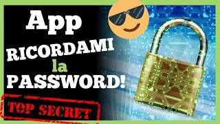 Python ESEMPI di Programmi UTILI   1 Ricordami la Password SEGRETA [upl. by Eeramit]