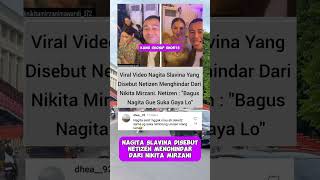 NAGITA SLAVINA DISEBUT NETIZEN MENGHINDAR DARI NIKMIR nagitaslavina nikitamirzani raffiahmad [upl. by Anaila]