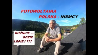 Fotowoltaika Polska  Niemcy gdzie jest lepiej [upl. by Opaline]