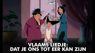 Mulan  Liedje Vlaams Dat Je Ons Tot Eer Kan Zijn  Disney BE [upl. by Semajwerdna761]