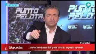 Josep Pedrerol se cabrea con los becarios de Punto Pelota [upl. by Dleifniw]