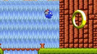 Sonic 2 Retro Remix  Mission System and New Moves New Level Art [upl. by Enimasaj]