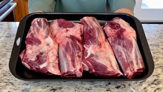 Lamb Shanks  Lamb Shanks Recipe  How To Cook Lamb Shanks  ASMR Cooking [upl. by Areip]