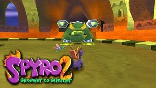 Lets Play Spyro 2 Gateway to Glimmer Part 22  Gulps Overlook [upl. by Chapa975]