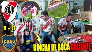 RIVER 1 vs BOCA 0 😱 Reacción de Hinchas de RIVER y de BOCA 😡 SUPERCLASICO 2023 [upl. by Geoffrey907]