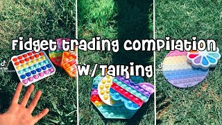 Fidget Trading w Talking  TikTok Compilation  July 2021 [upl. by Geminian]