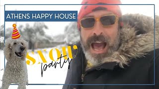 Snow Party  Athens Happy House [upl. by Bouchier]