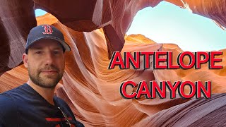 WOW Antelope Canyon amp Horseshoe Bend are AMAZING  Solo Travel USA [upl. by Worrad]