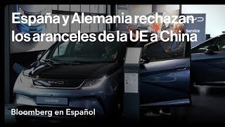 Alemania y España piden anular los aranceles de la Unión Europea a los vehículos eléctricos chinos [upl. by Eihctir818]