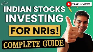 NRIs Investments in Indian Stock Market  Investing for Beginners 2023  Ankur Warikoo Hindi [upl. by Nissy]