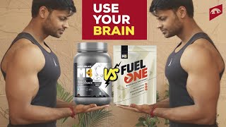 MUSCLEBLAZE BIOZYME VS FUEL ONE  USE YOUR BRAIN  INFO BY ALL ABOUT NUTRITION [upl. by Neema596]