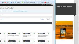 Remove toolbar from altervista wordpress site [upl. by Coy672]