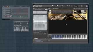 Brasso  Free NI Kontakt Brass Instruments Sample Library [upl. by Thury]