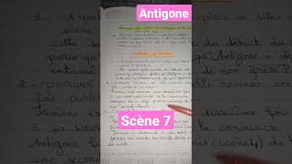 résumé du Scène 18Antigone et le gardeمراجعةexamen régional français 1 bacشرح جميع مشاهد [upl. by Cahn106]